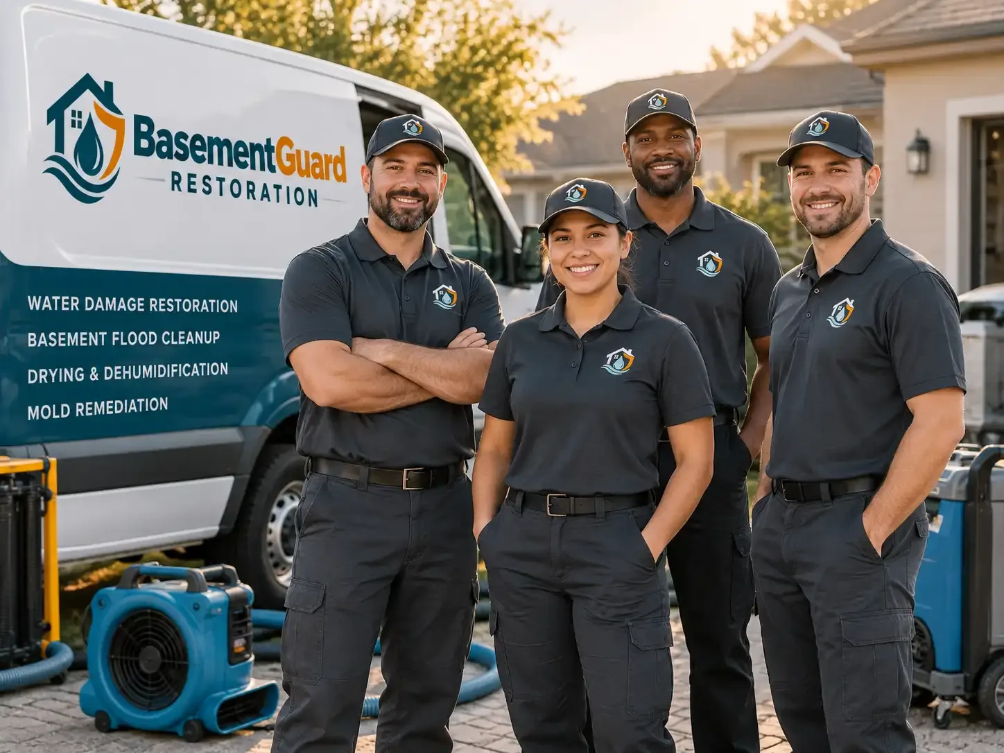 Basement Water Damage Restoration company in Plano, IA